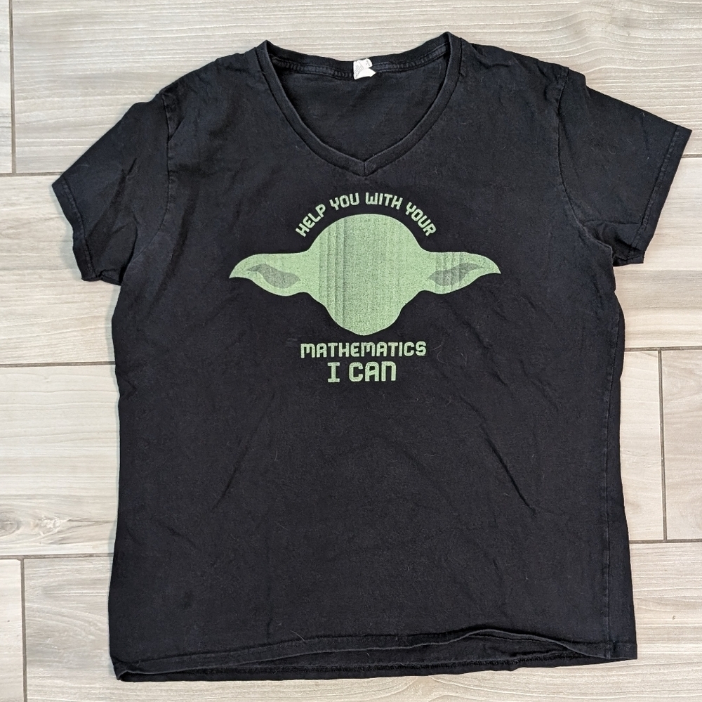 Star Wars Yoda Math Teacher Shirt